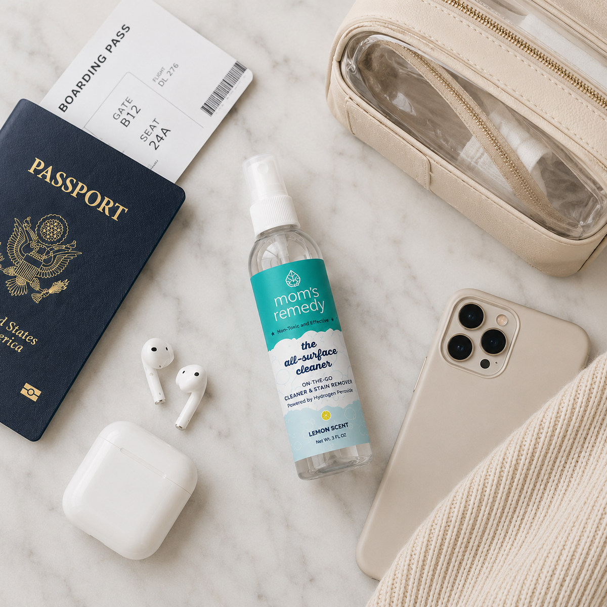 トリートメント Mom Travel Size All-Purpose Cleaner | TSA Approved 3 oz – MomRemedy