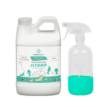 Load image into Gallery viewer, 64oz Hydrogen Peroxide based Cleaner & Stain Remover with Reusable Glass Bottle