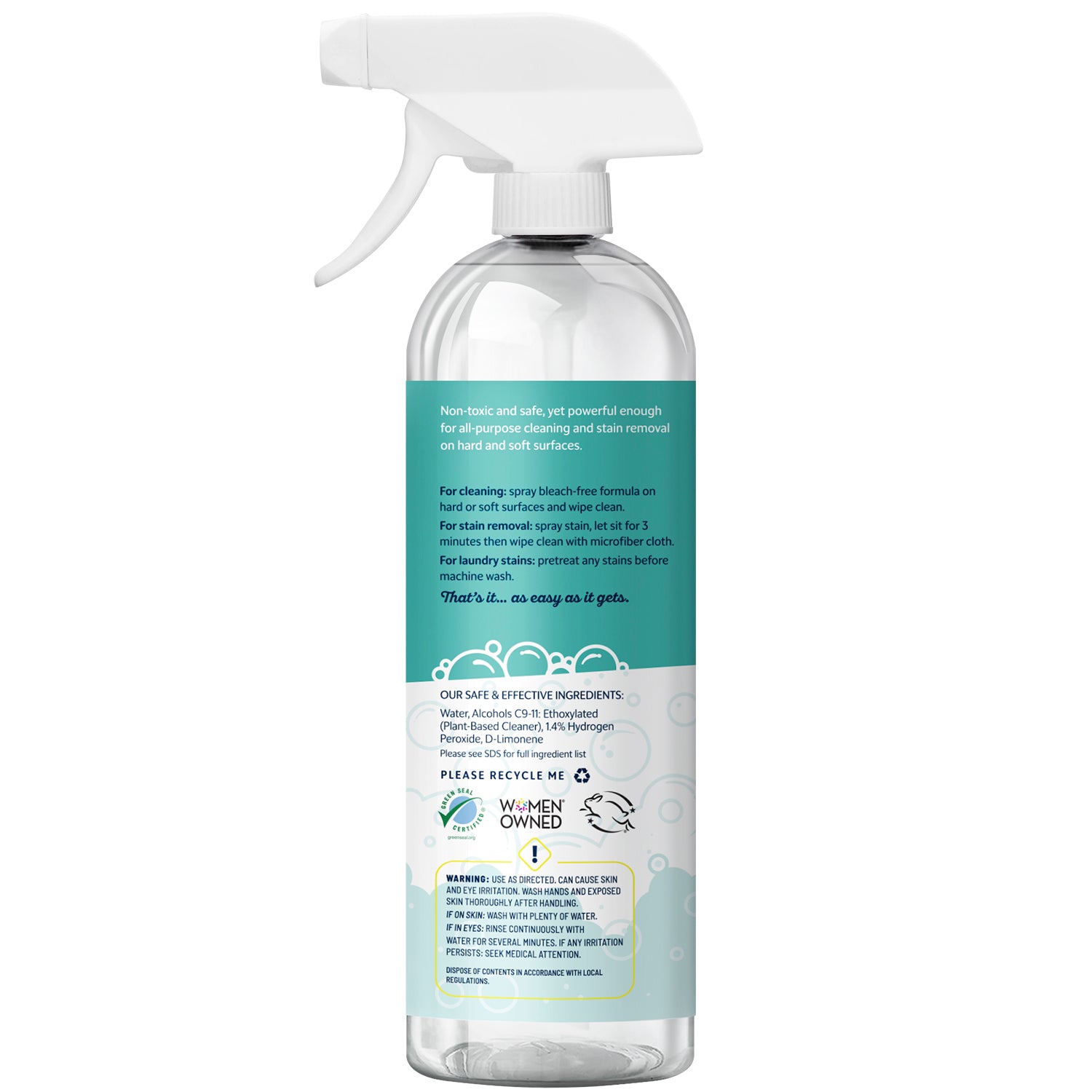 Hydrogen Peroxide based All-purpose  Cleaner & Stain Remover