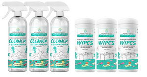 MomRemedy Showplace Bundle - 3x 24oz Bottles and 3x Wipes
