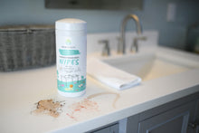 Load image into Gallery viewer, MomRemedy Hydrogen Peroxide Wipes on bathroom counter
